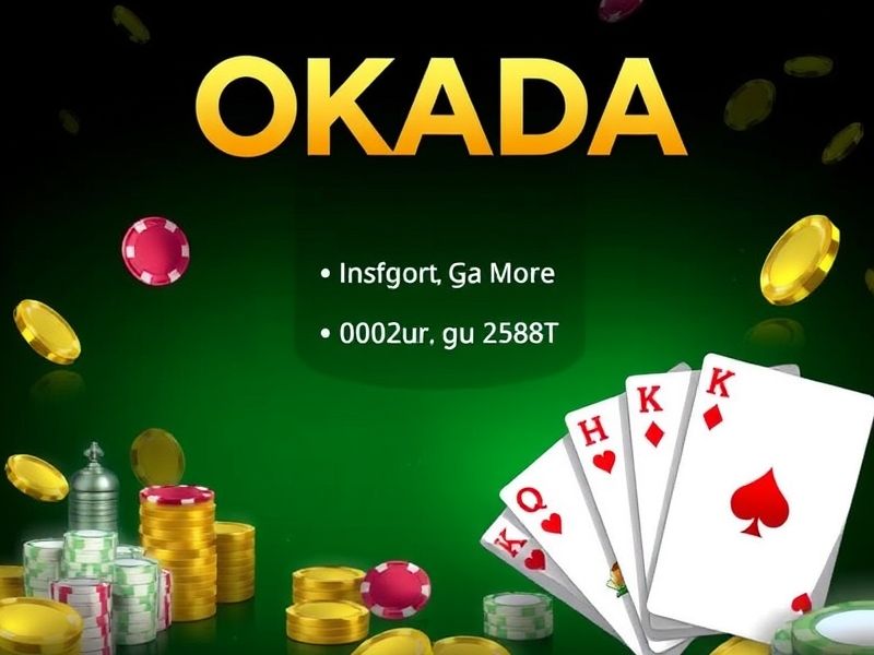 Welcome to Okada Online Casino, the premier European gambling platform offering a wide variety of real money games, including slots, poker, blackjack, and roulette. Enjoy exclusive bonuses, 24/7 support, and top-tier security at OKADACASINO.com.